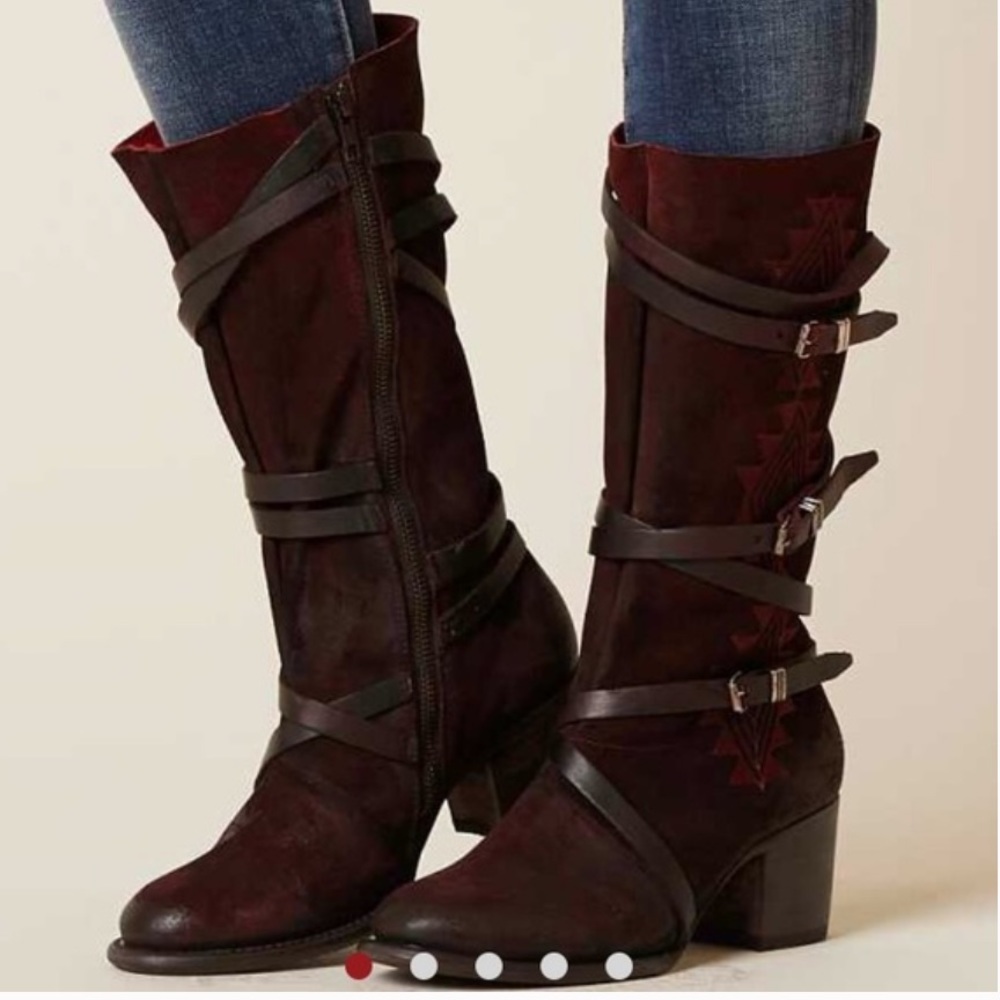 FreeBird by Steven Colin Heel Boot Size 6